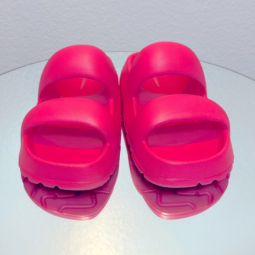 Hot pink slides